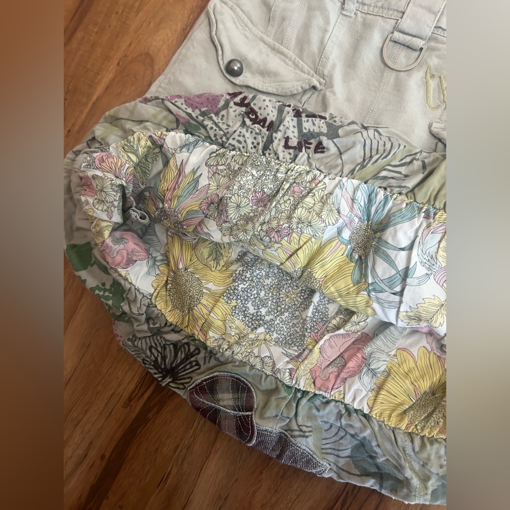 Desigual Bubble Mix Pattern Skirt Womens size 8 - Picture 8 of 11